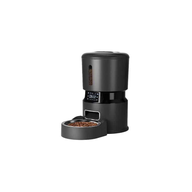 Smart pet feeder with touch screen control