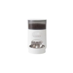 PF7-007 APP-free touch screen smart pet feeder with dual power supply