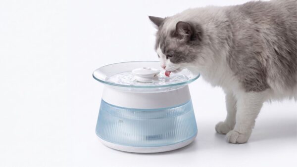 PW7-09G pet water fountain with a different approach to pet hydration